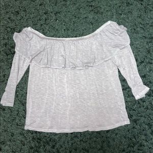 AMERICAN EAGLE OFF THE SHOULDER TOP